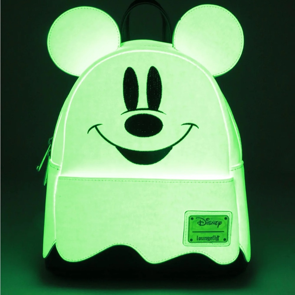 Loungefly Glow-in-the-Dark Mickey Backpack